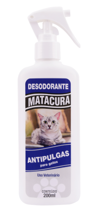 Desodorante  Matacura Antipulgas  para Gatos 200ml