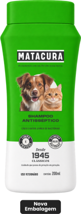 Shampoo Matacura Antisséptico 200ml